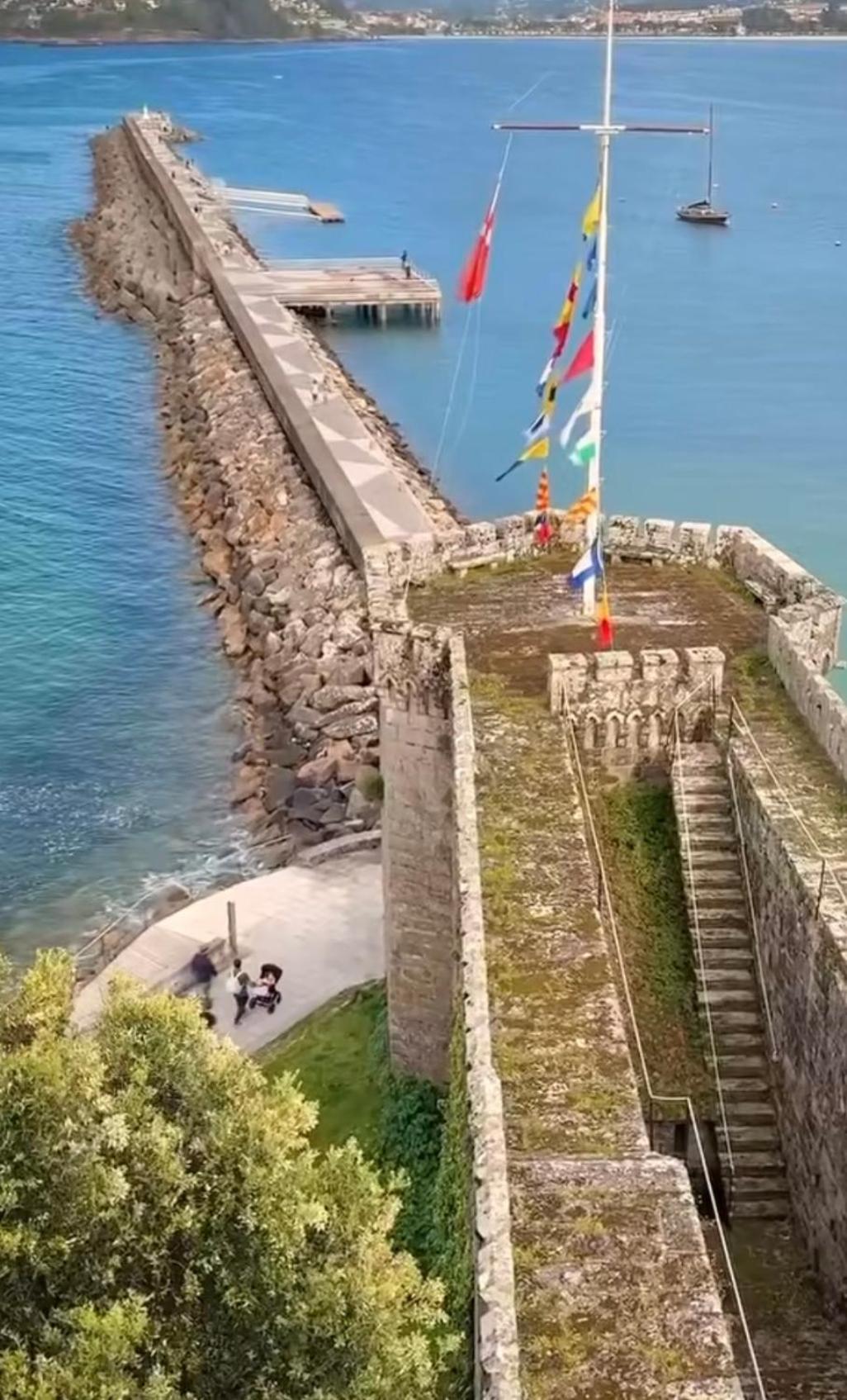 Estudio Impresionantes Vistas Con Terraza Y Piscina Baiona Exteriér fotografie